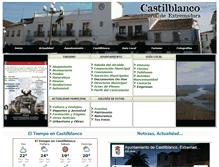 Tablet Screenshot of castilblanco.org